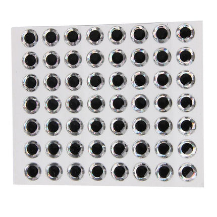 100PCS Fish Eyes 3D Holographic Lure Eyes Fly Tying Jigs Crafts Dolls - Aimall