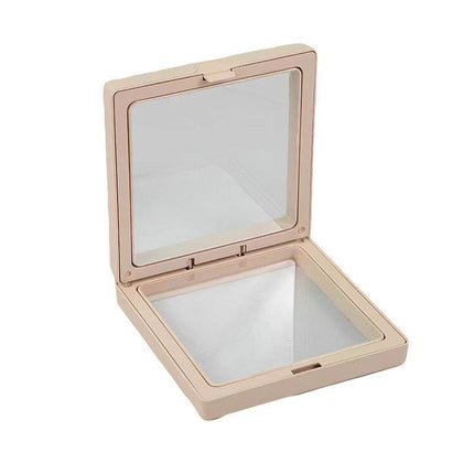 10pcs Transparent Jewelry Storage Box PE Film Display Case Gift Boxes Holder