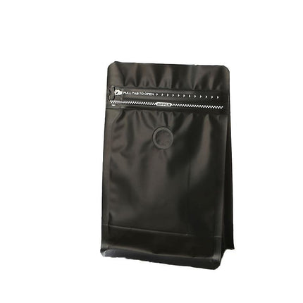 100 x STAND UP POUCHES MYLAR FOIL BAG HEAT SEAL FOOD GRADE ZIP LOCK BAG Black - Aimall