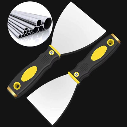 6PCS Stainless Steel Putty Knife Set Scraper Trowel Tool Kit for Cleaning Paint