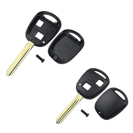 For TOYOTA Car key Remote case/shell for Prado Avensis Corolla Rav Kluger Tarago - Aimall