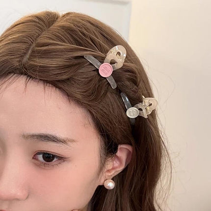 Korean Style Girl Hair Styling Headwear Hair Clip Hair Accessories Bangs Hairpin - Aimall