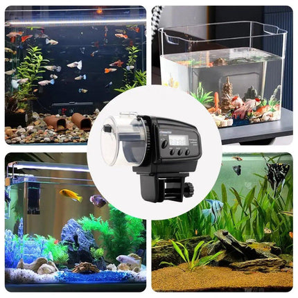 Automatic Fish Feeder Aquarium Tank Regular Feeding Timer Fish Food Dispenser
