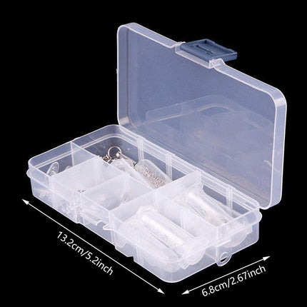 Eyeglasses Repair Kit Box Screws Silicone Nose Pads Bracket Glasses Accessories