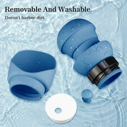 550ml Portable Dog Water Bottle Pet Travel Kettle Foldable Outdoor Drinking Cup