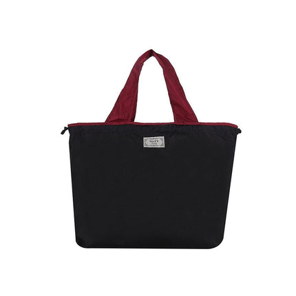 Ultra-Light Foldable Large Capacity Portable Shopping Bag with Drawstring Mouth