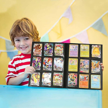 360 Cards Pocket Trading Card Binder 9 Pocket Trading Card Album Folder Case - Aimall