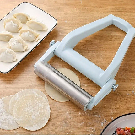 Stainless Steel Non Stick Rolling Pin Pastry Dough Roller Baking Making Tool