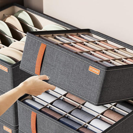 Durable Oxford Organizer: Closet Storage for Clothes, Underwear & Accessories - Aimall