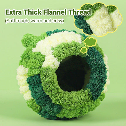 Hanging Warm Cotton Nest Hammock Cozy Bed for Parrots and Other Bird Species