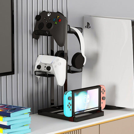 Headphones and Game Controller Holder Stand Desk Bracket for Accessories Display