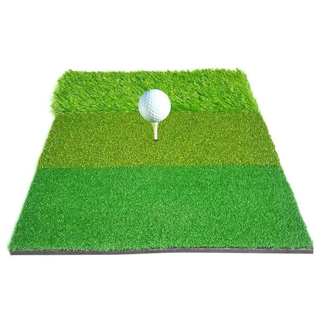 3in1 Golf Training Mat Portable Hitting Practice Driving Range Training Tool