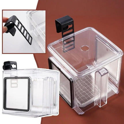 Acrylic Fish Isolation for Aquarium Guppy Fry Tropical Fish Breeding Growth Box