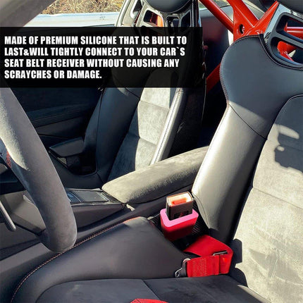 3PCS Vehicle Buckle Insert Slot Lifter Silicone Spacer Block