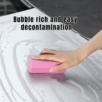 8pcs Dishwashing Sponge Kitchen Cleaning Brush Scrub Sponge Scouring Pad Set