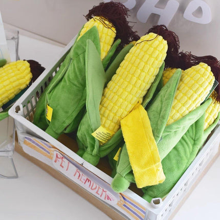 Simulation Corn Dog Chew Toy for Pets Durable Slow Feeder Toy for Dog Boredom