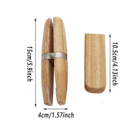 Professional Wood Ring Clamp Jewelers Holder Jewelry Making Hand Tool Benchwork