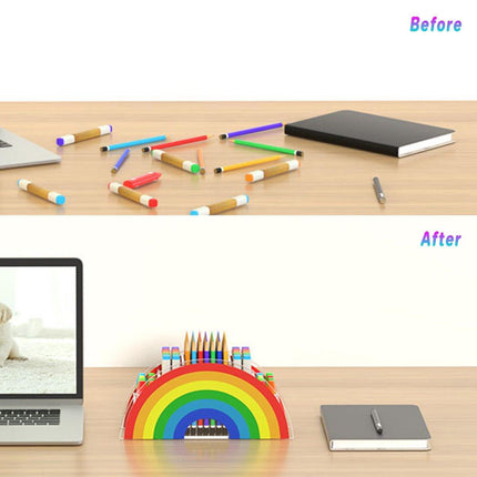 Desktop Organizer Office Pen Holder Multi-Function Storage Box Office Stationery