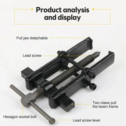 Small Wheel Bearing Puller Two Claws Dismantling Multifunctional Remover Tool