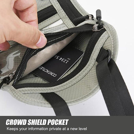 Multi-Functional Travel Passport Document Bag Protective Case Cover Holder