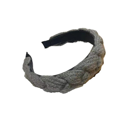 Women Ladies Twist Braid Hairband Wide Hairband Hoop Accessories Head Band Party - Aimall