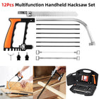 12PCS Mini Hand Saw Multifunction Tool Set for Wood Tile and Plastic Cutting