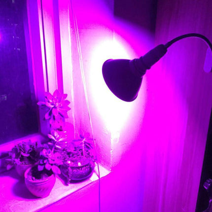 200 LED Grow Light Full Spectrum Hydroponic Garden Plant Desk Flexible Clip Lamp - Aimall