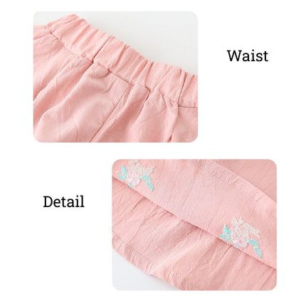 Chinese Hanfu Dress Set Girls Traditional Tang Suit Summer Outfit Cultural