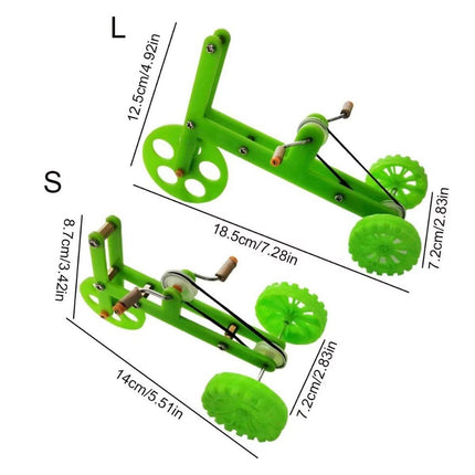 Parrot Bicycle Training Interactive Toy for Birds Chew Play Exercise and Fun