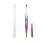 Kolinsky Acrylic Nail Art Brush Manicure Powder Professional Tools Size #2-18 - Aimall