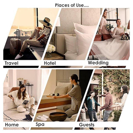 30 Pairs Hotel Guesthouse Hospitality Slippers for Household Comfort and Use
