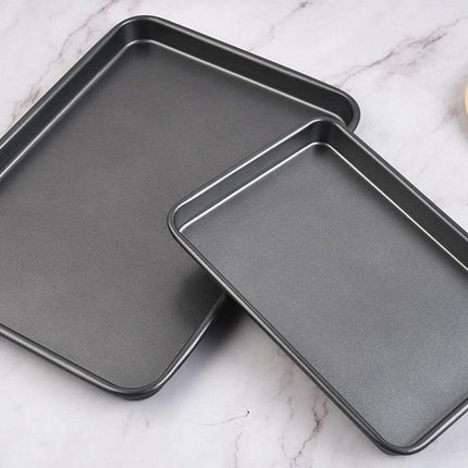 3pcs Rectangular Baking Pan Set Nonstick Oven Bakeware Mould for Home Cooking