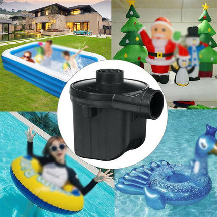 12V/240V Electric Air Pump Inflator Deflator Pumps for Airbed Bed Mattress Pool Aimall