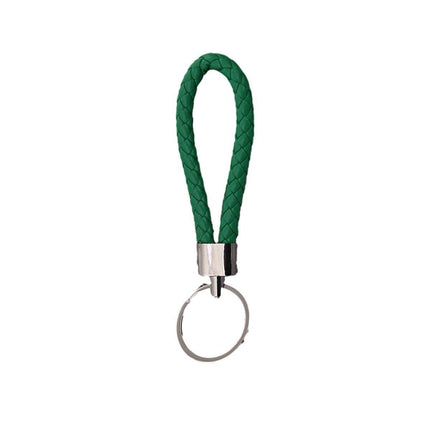 Handmade Leather Rope Keychain Car keychain Bag Pendant Accessories - Aimall
