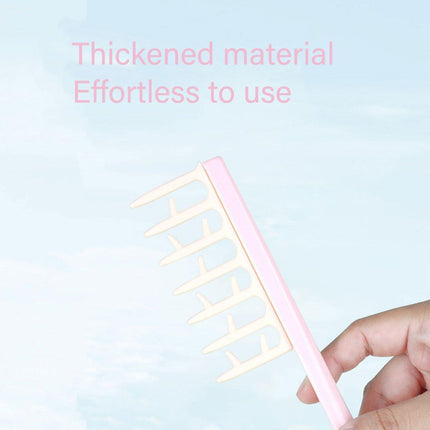 Hair Root Fluffy Comb Single Set Wide Tooth Massage Styling Comb for Volume