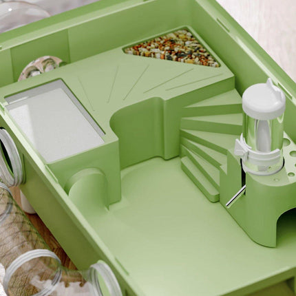 Acrylic Hamster Large Cage Luxury Villa House Playing House for Small Animals
