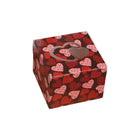 25PCS Large Square Colour Gift Boxes for Valentines Day Surprise and Lucky Gift