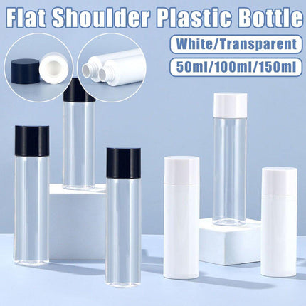 50/100/150ml Plastic Toner Lotion Bottles Refillable Travel Cosmetic Containers