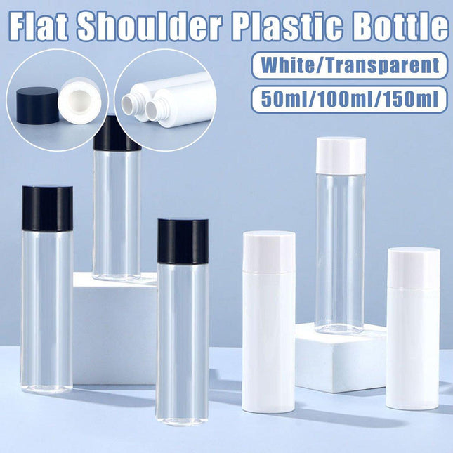 50/100/150ml Plastic Toner Lotion Bottles Refillable Travel Cosmetic Containers