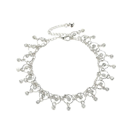 Boho Beach Anklet for Women Fringe Dance Jewelry Fashion Ankle Bracelet Chain