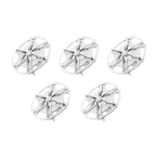 5PCS 6-Blade Blade (Only)