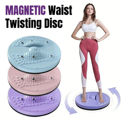 Magnetic Waist Twist Abdominal Fitness Disc Yoga Home Gym Exercise Equipment