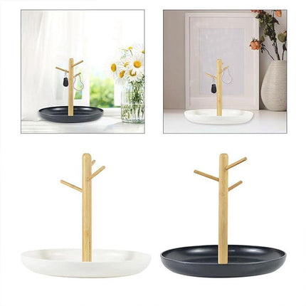 Branch Tray Desktop Storage Organizer Key Holder Rack for Living Room Entryway