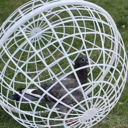 2pcs Rollable Round Cage Small Animals Durable Housing Pet Protection Enclosure