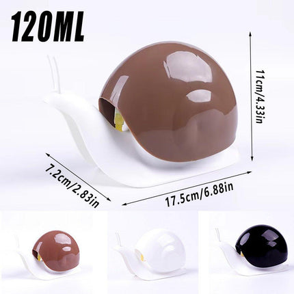 Snail Lotion Dispenser Bottle Wash Container Bathroom Soap Pressed Dispenser