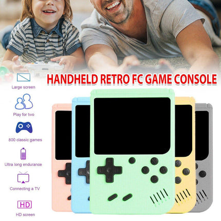 Handheld Retro Game Console 800+ Classic Games Portable Player for Kids Adults