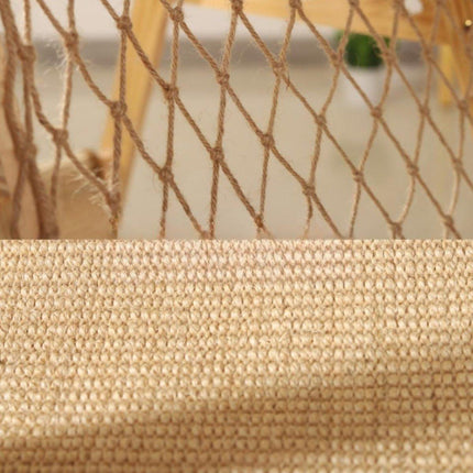 Cat Climbing Frame Wooden Cat Rack Multi Cat Play and Sleep Net for Indoor Use