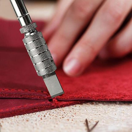 Swivel Leather Working Cut Blade Adjustable Carving Knife Leather craft Tool - Aimall