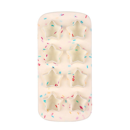 Silicone Ice Cream Mold Five-Star Chocolate Cookie Mold for Homemade Treats