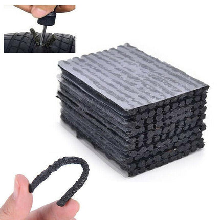 100x Tyre Repair Plugs Car Tire Puncture Recovery Tyre Tubeless Seal Plugs Strip - Aimall